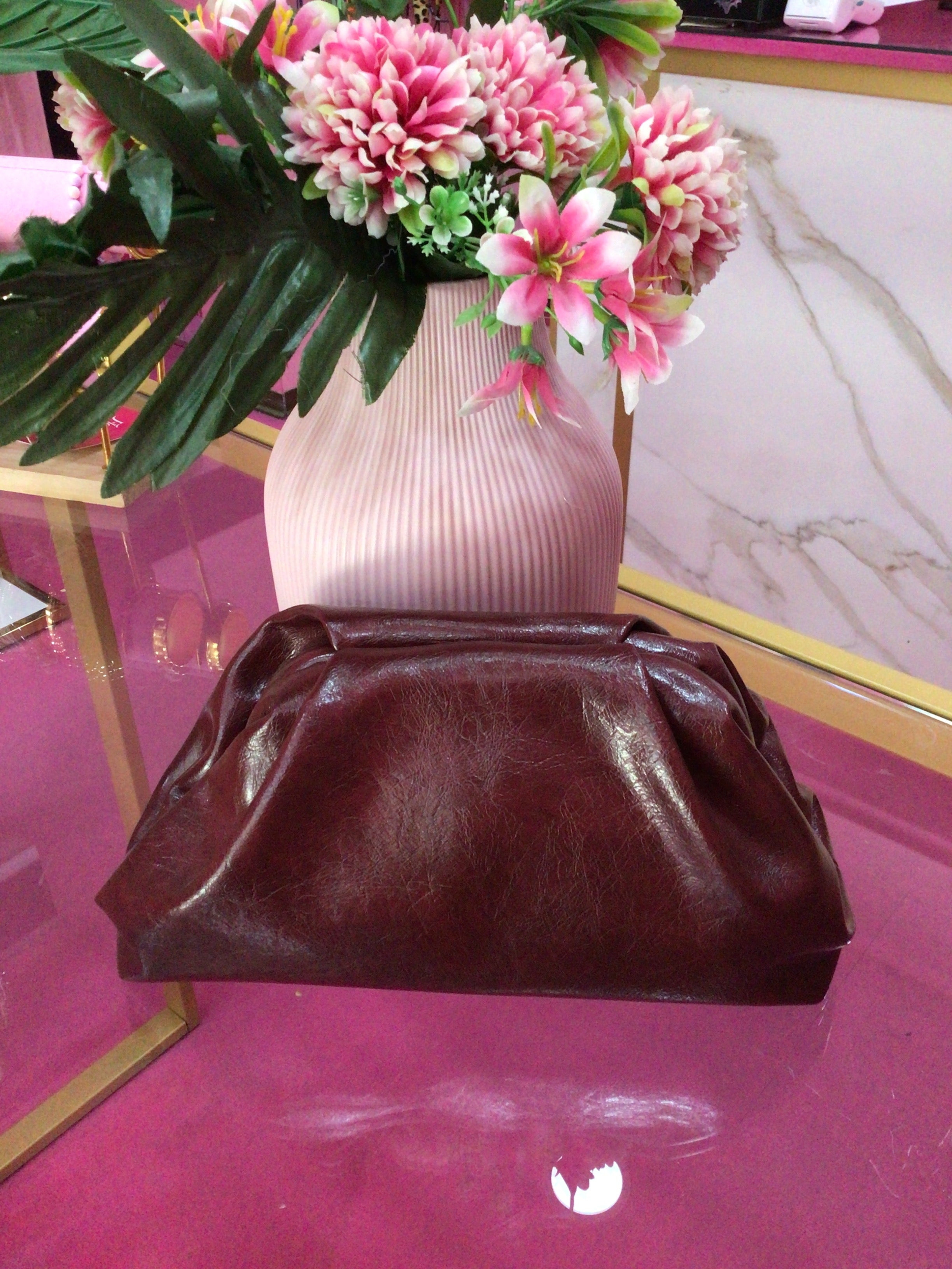 Pochette bordeaux