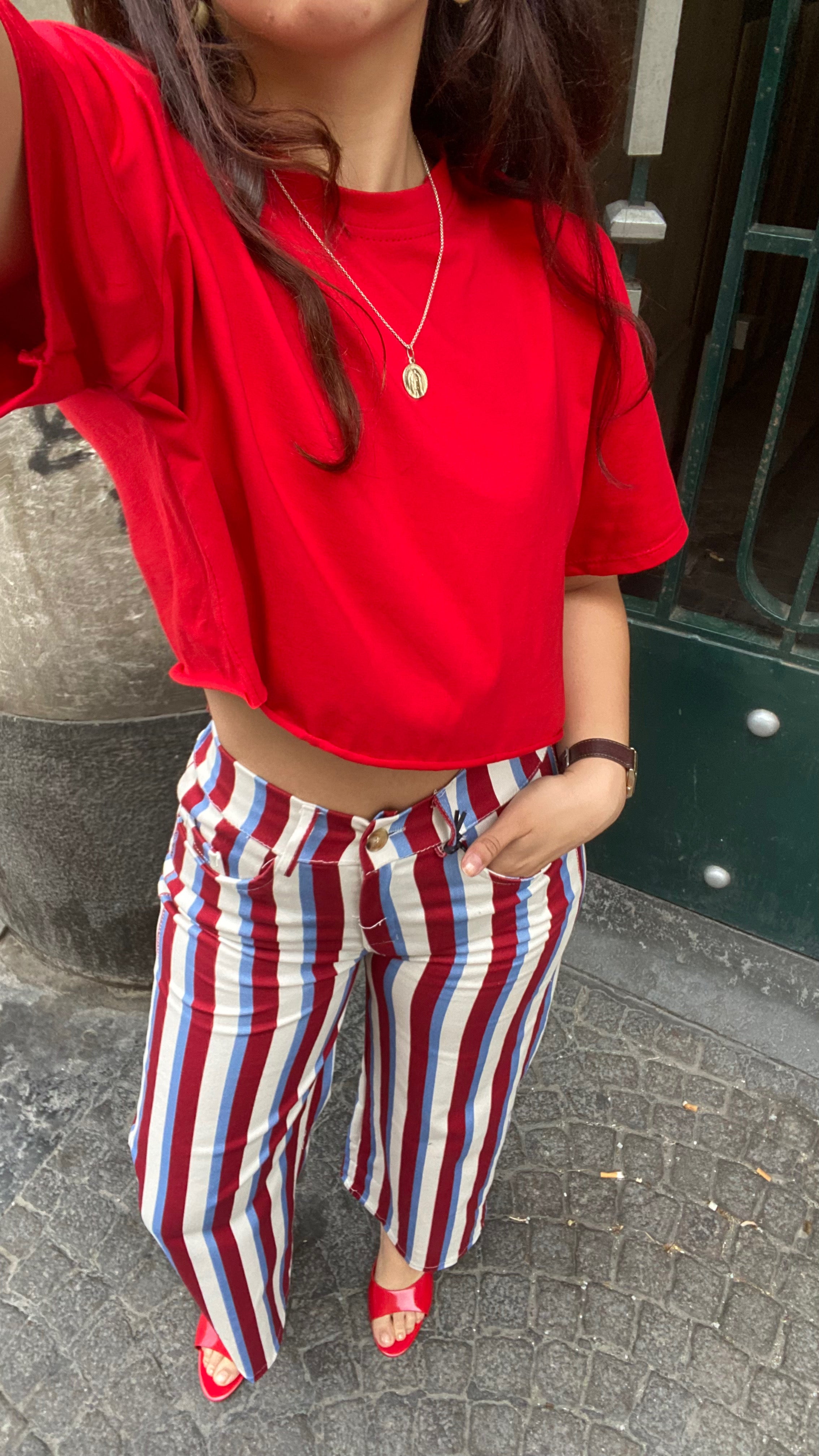 T-shirt crop