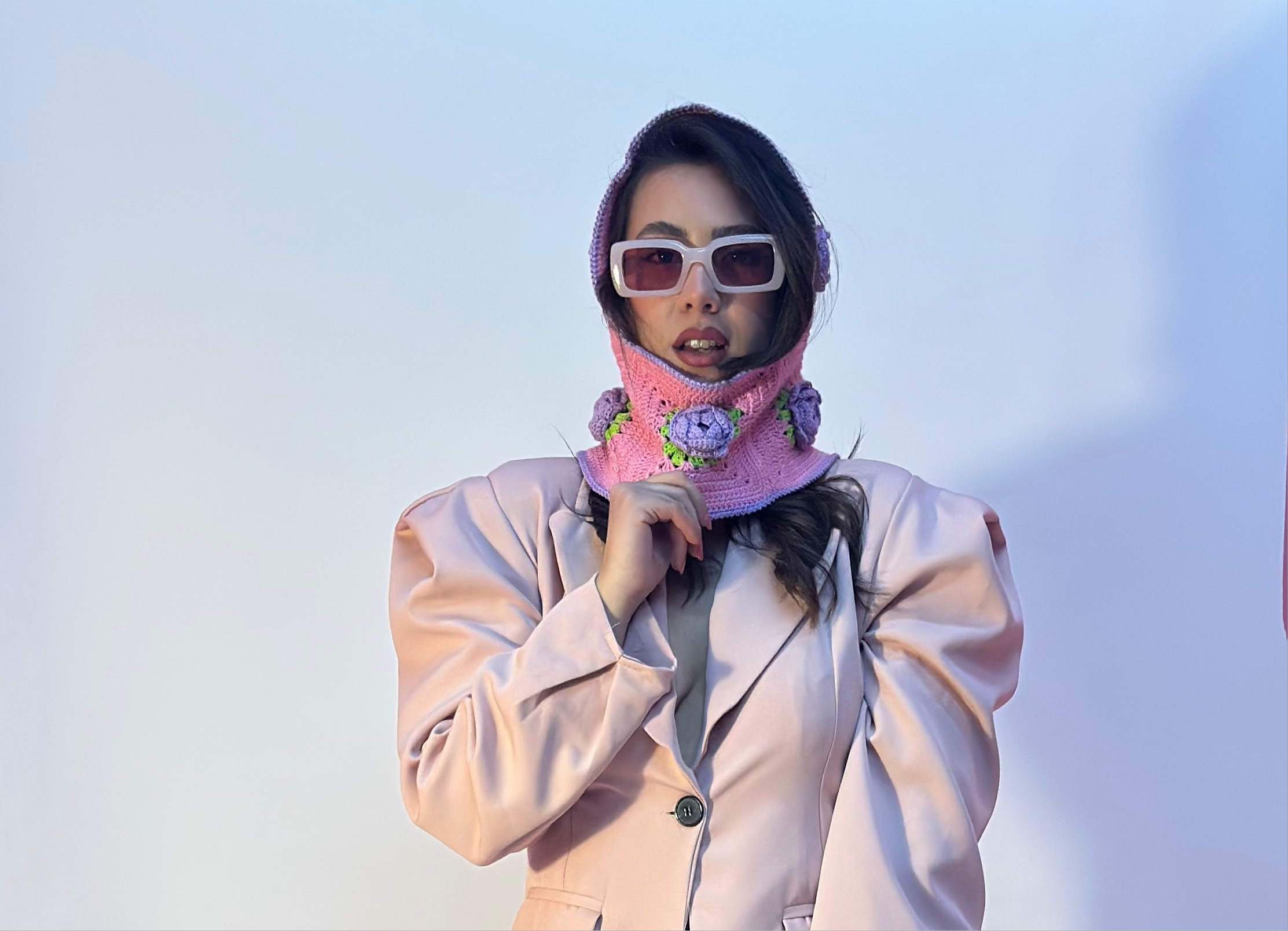 Balaclava JFemme rose
