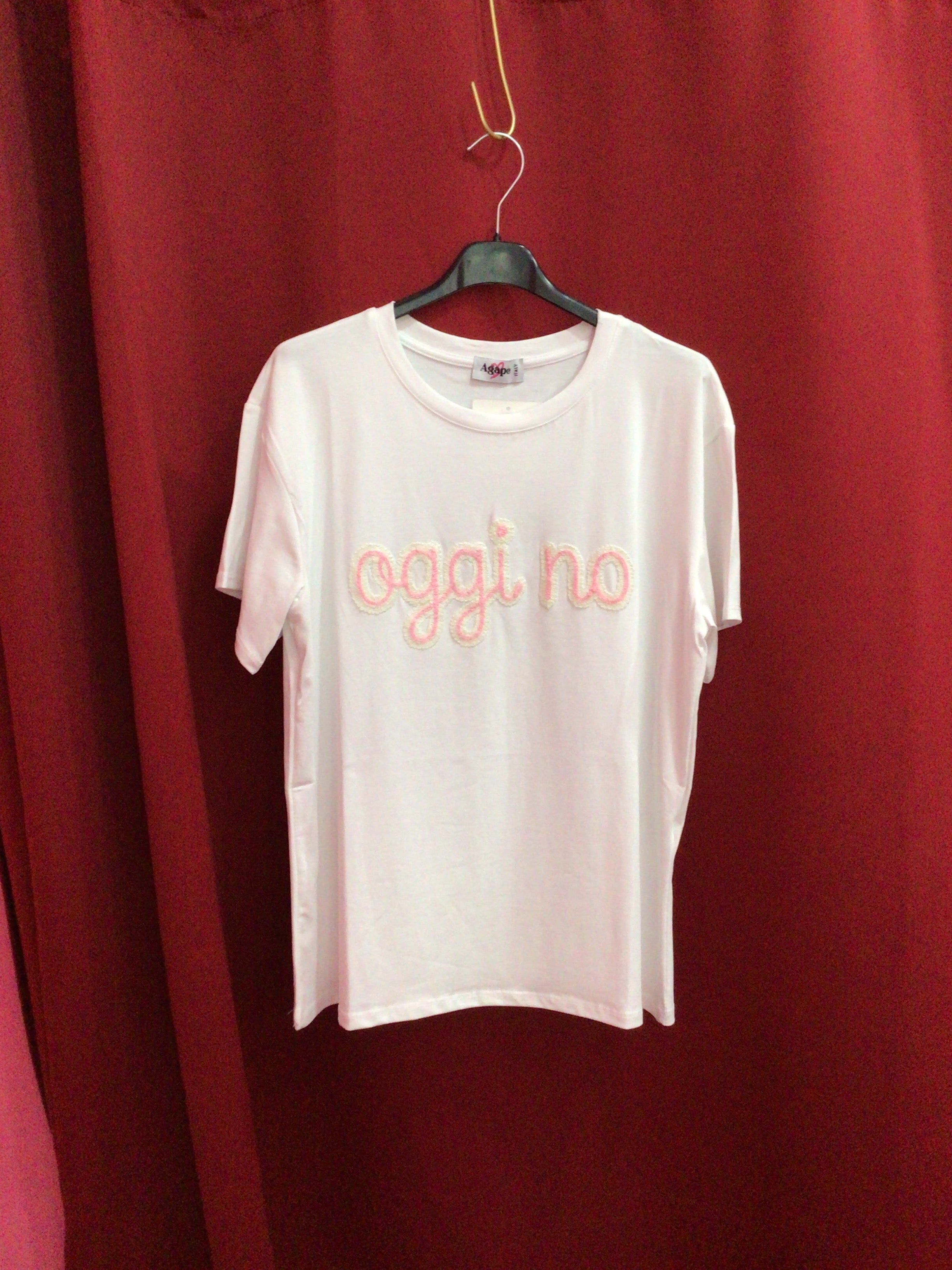 T- shirt “Oggi no”