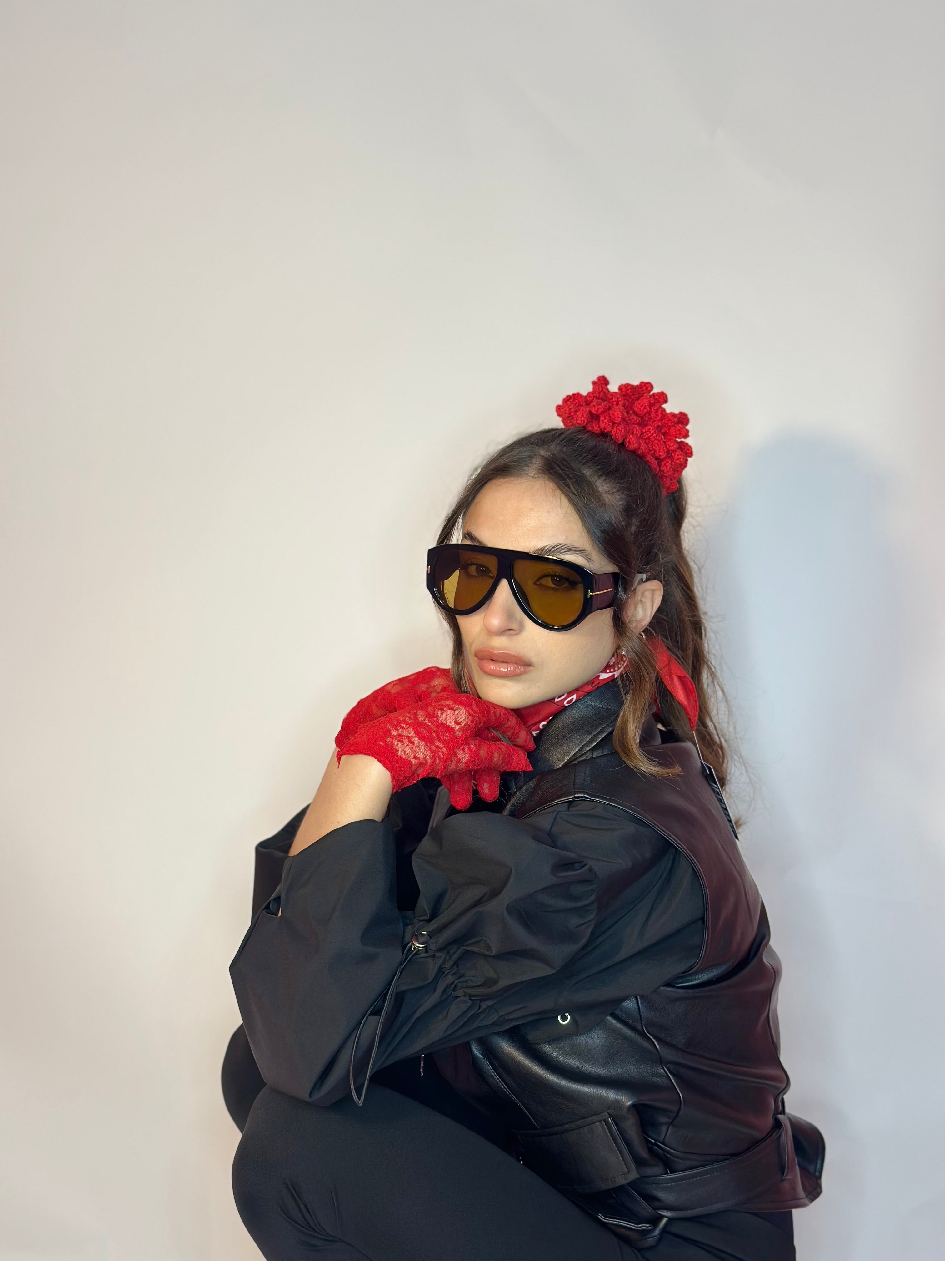 Guanti pizzo