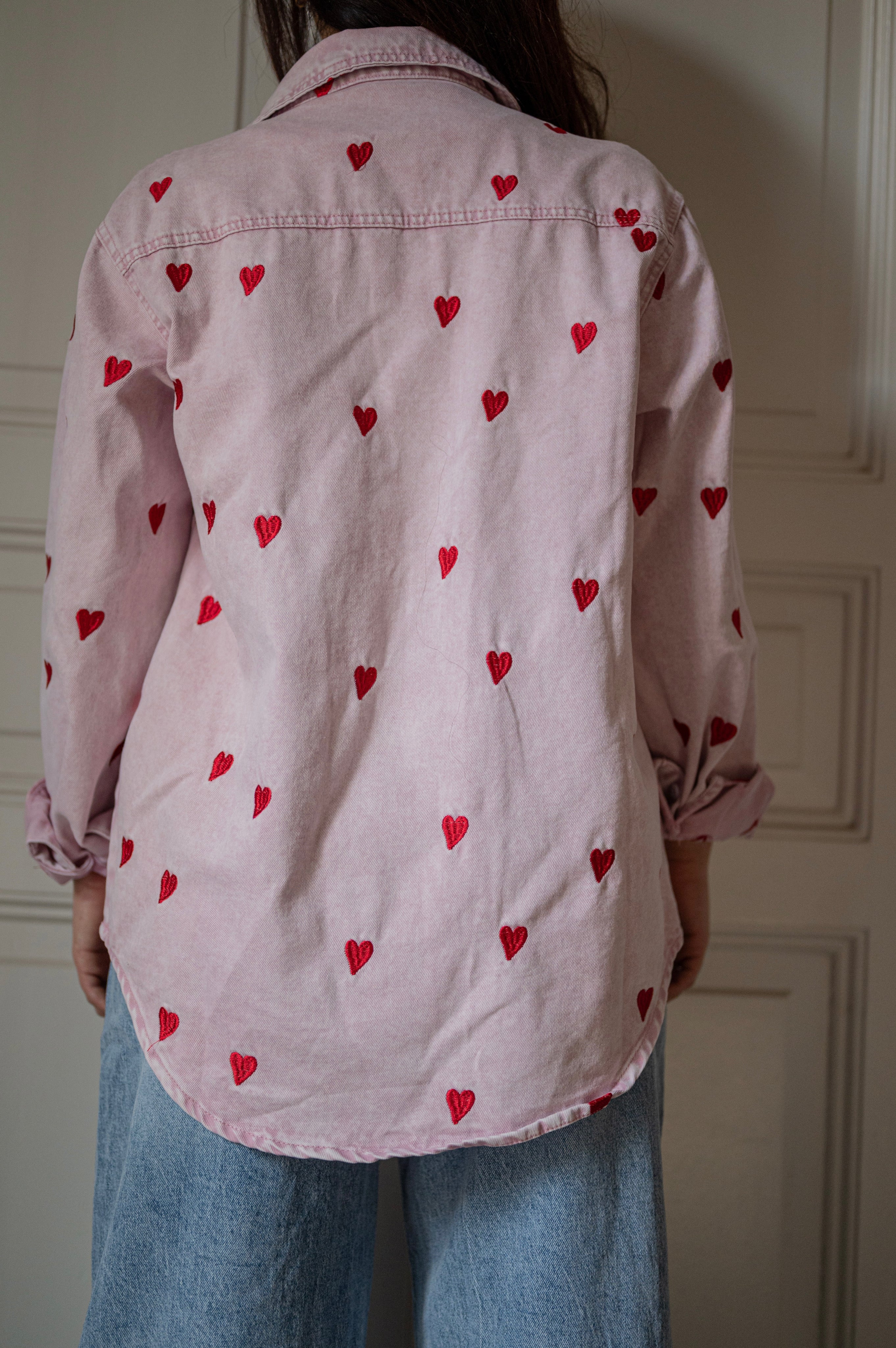 Camicia cuoricini